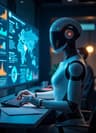 AI agent portrait